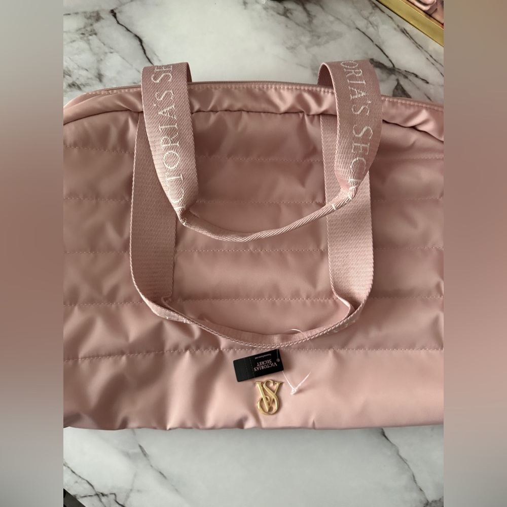 Victoria’s Secret Rose Gold Duffel